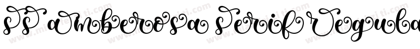 SS Amberosa Serif Regular字体转换